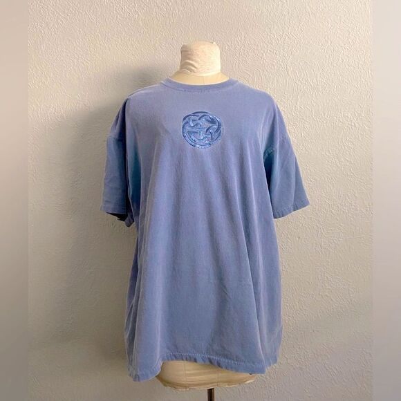 Vintage Celtic Knot Blue/Gray T Shirt Size XL - Picture 1 of 8